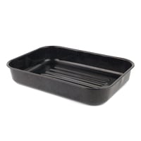 Hlboký pekáč Russell Hobbs CW11431 Romano 42 cm – vhodný do umývačky riadu, nepriľnavý smaltovaný oceľový pekáč, do 230 °C, čierny 1