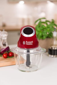 Mini tocător Russell Hobbs Desire 500 ml - roșu-negru 7