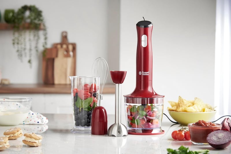 Russell Hobbs Desire Konyhai Robotgép 2 Fokozat Piros-Fekete