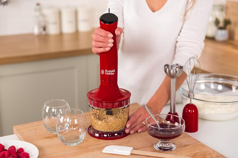 Russell Hobbs Desire Konyhai Robotgép 2 Fokozat Piros-Fekete