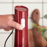 Russell Hobbs Desire Red 3az1-ben kézi mixer, habverő és aprító 600ml pohárral 5