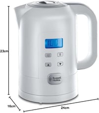 Russell Hobbs Digitális Vízforraló Hőmérséklet Szabályozással 25-100°C Babatej Készítéshez 9