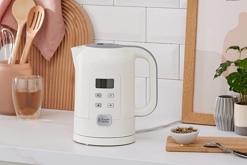 Russell Hobbs Digitális Vízforraló Hőmérséklet Szabályozással 25-100°C Babatej Készítéshez