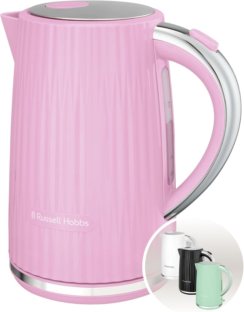 Russell Hobbs Eden 1.7L Vízforraló Málna Rozsdamentes Acél Szűrővel