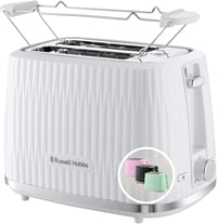 Russell Hobbs Eden 27370-56 kenyérpirító 2 szeletes fehér 6 fokozat leolvasztás funkcióval 1