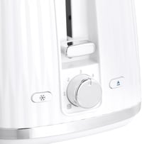 Russell Hobbs Eden 27370-56 kenyérpirító 2 szeletes fehér 6 fokozat leolvasztás funkcióval 4