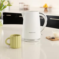 Russell Hobbs Eden fehér vízforraló 1,7L rozsdamentes acél szűrővel 2
