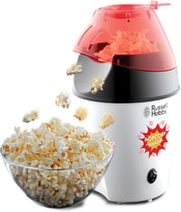 Russell Hobbs Fiesta Popcorn Maker 1200W Forró Levegős Olaj Nélküli 1