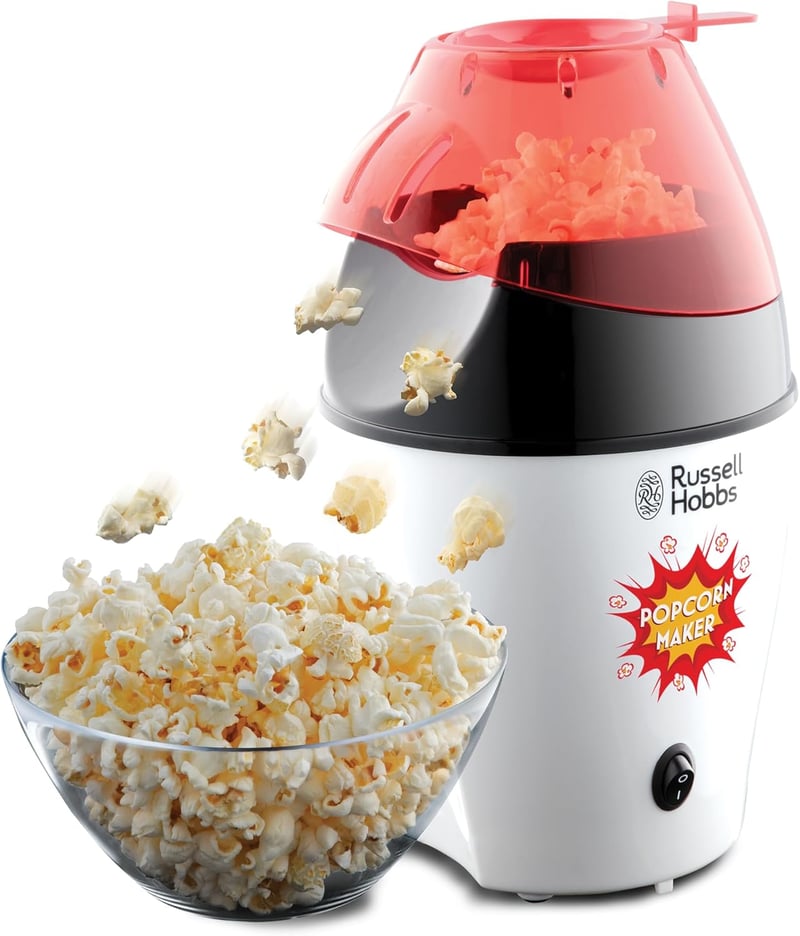 Russell Hobbs Fiesta Popcorn Maker 1200W Forró Levegős Olaj Nélküli