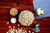 Russell Hobbs Fiesta Popcorn Maker 1200W Forró Levegős Olaj Nélküli 9