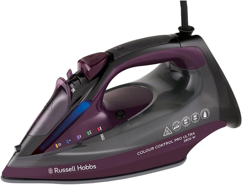 Russell Hobbs gőzvasaló kerámia talppal, 2800W, öntisztító funkcióval