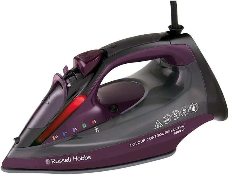 Russell Hobbs gőzvasaló kerámia talppal, 2800W, öntisztító funkcióval
