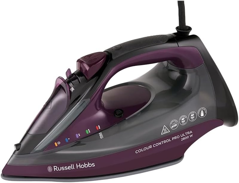 Russell Hobbs gőzvasaló kerámia talppal, 2800W, öntisztító funkcióval