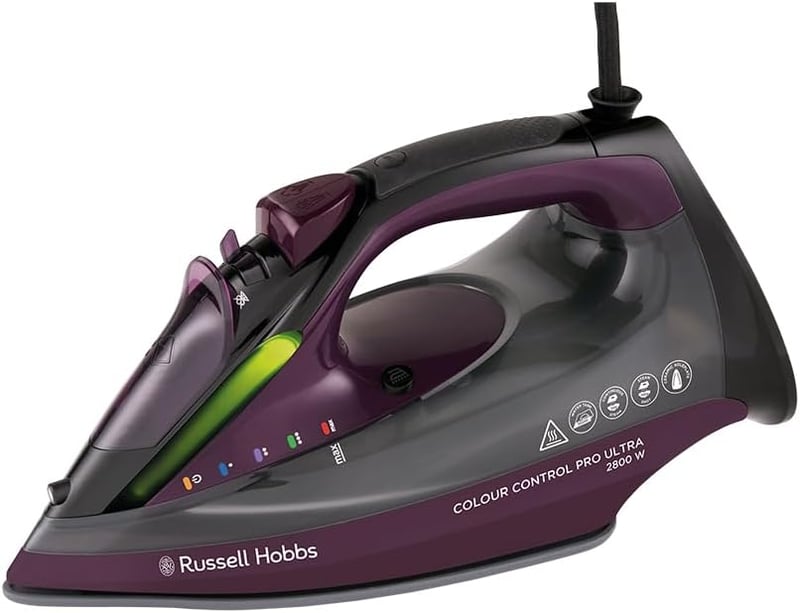 Russell Hobbs gőzvasaló kerámia talppal, 2800W, öntisztító funkcióval