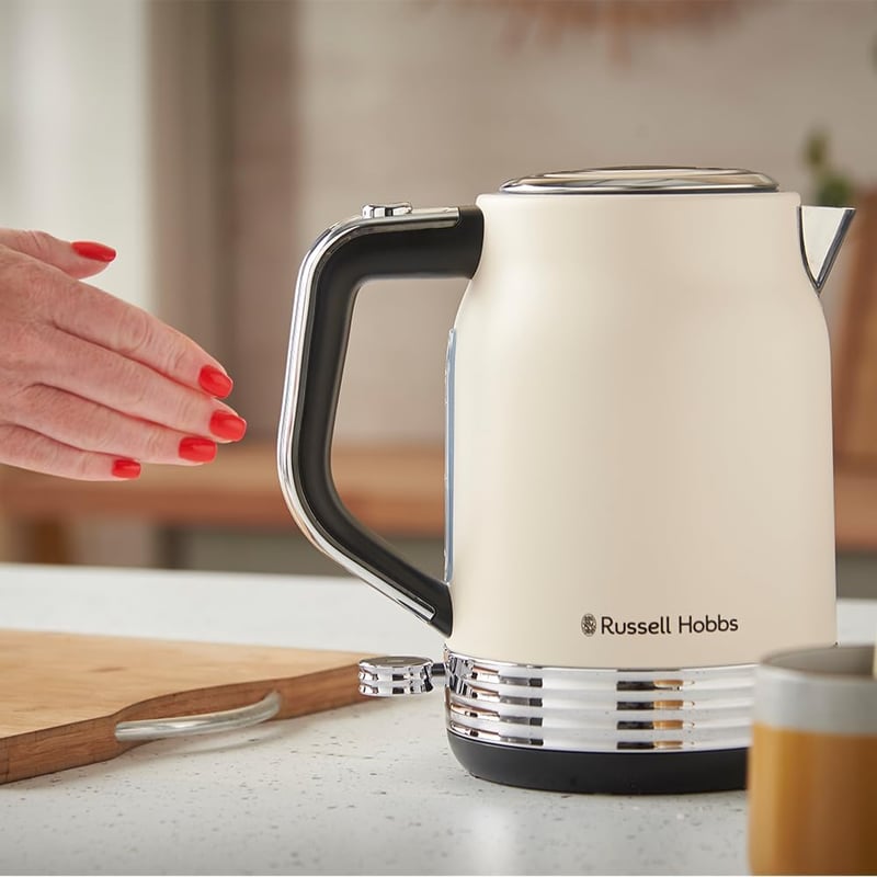 Russell Hobbs Hanley Retro Jasmine Vízforraló 1.7L Rozsdamentes Acél Vintage