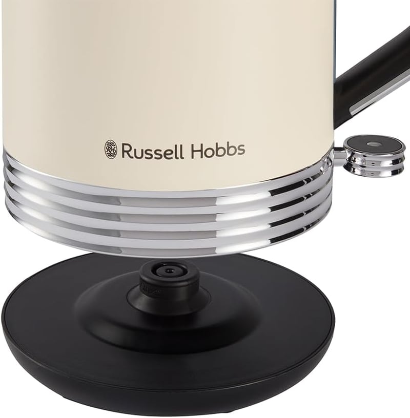 Russell Hobbs Hanley Retro Jasmine Vízforraló 1.7L Rozsdamentes Acél Vintage