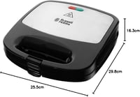 Russell Hobbs Maker Fiesta 30cm Tapadásmentes Serpenyő Rozsdamentes Acél 10