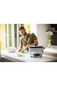 Ryžovar Russell Hobbs MaxiCook XL 5 l, nehrdzavejúca oceľ, s parným nadstavcom, funkciou udržiavania teploty, 1000 W 6