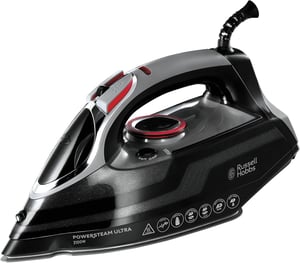 Russell Hobbs PowerSteam Ultra 20630-56 gőzölős vasaló, 3100W, kerámia talp, 350 ml víztartály, öntisztító, anti-limescale, fekete-szürke