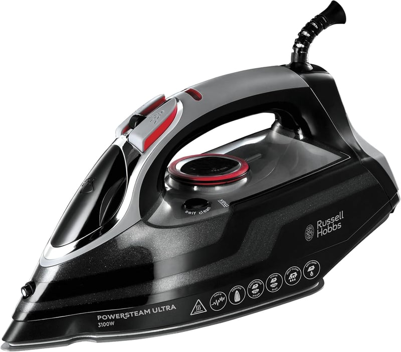 Russell Hobbs PowerSteam Ultra 3100W gőzölős vasaló kerámia talppal - Power Steam Ultra 3100W