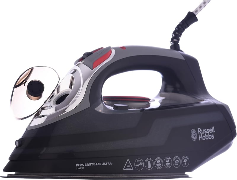 Russell Hobbs PowerSteam Ultra 3100W gőzölős vasaló kerámia talppal - Power Steam Ultra 3100W