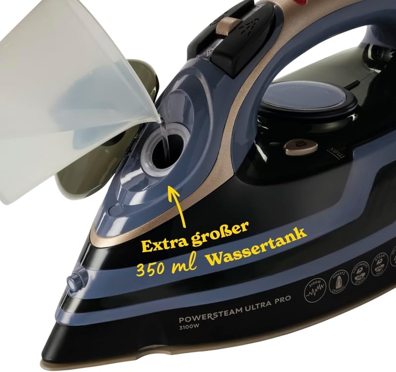 Russell Hobbs Powersteam Ultra Pro 3100W Gőzvasaló Kerámia Talppal és Önerősítő Funkcióval