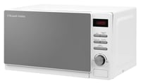 Digitálna mikrovlnná rúra Russell Hobbs RHM2079A 20 l, 800 W, 5 úrovní výkonu, 8 automatických programov, biela, hodiny, časovač, automatické rozmrazovanie 3