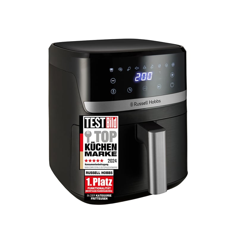 Friteuză cu aer cald Russell Hobbs Satisfry 27621-56 XL, 5,5 litri, Negru