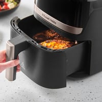 Teplovzdušná fritéza Russell Hobbs SatisFry Rapid 4,3 l, bez oleja, s dotykovou obrazovkou, 9 programami, vhodná do umývačky riadu, čierna 7