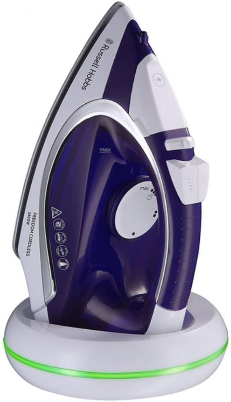 Russell Hobbs SupremeSteam 2400W Vezeték nélküli Gőzvasaló Kerámia Talppal Lila