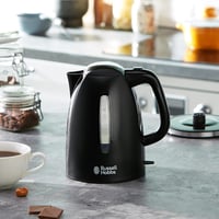 Russell Hobbs Textures+ 1,7L Vízforraló 2400W LED Világítás Gyors Fűtés Fekete 10