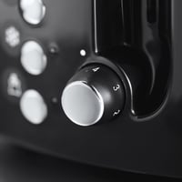 Hriankovač Russell Hobbs Textures Plus 22601-56 – 2 široké otvory, nadstavec na rozpekanie pečiva, 6 stupňov opečenia, funkcia rozmrazovania, 850 W, čierny 7