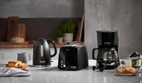Hriankovač Russell Hobbs Textures Plus 22601-56 – 2 široké otvory, nadstavec na rozpekanie pečiva, 6 stupňov opečenia, funkcia rozmrazovania, 850 W, čierny 9