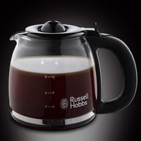 Russell Hobbs Victoria digitális üveg kávéfőző 1,25L programozható időzítővel 4
