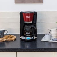 Russell Hobbs Victoria digitális üveg kávéfőző 1,25L programozható időzítővel 7