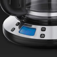 Russell Hobbs Victoria digitális üveg kávéfőző 1,25L programozható időzítővel 3