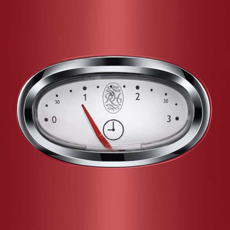 Russell Hobbs Vintage 21680-56 Retro Kenyérpirító 2 Szeletes Rozsdamentes Acél Piros