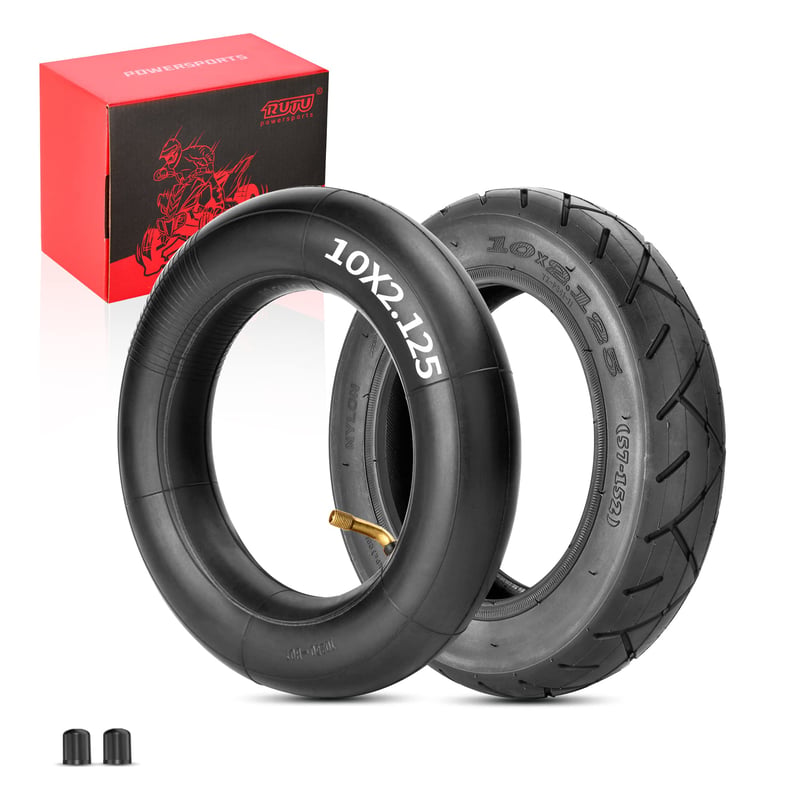 RUTU 10 x 2,125 pneumatika na bicykel s dušou, náhradná sada plášťov (10 palcov)