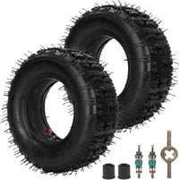 RUTU 13x5.00-6 Gumiabroncs és Tömlő TR87 Szeleppel - Quad, Gokart, Fűnyíró és Kerti Traktor Kerék Szett, 2db 1