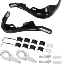 RUTU Motorkerékpár Kézvédő 22mm Fekete Enduro Motocross ATV Dirt Bike 1