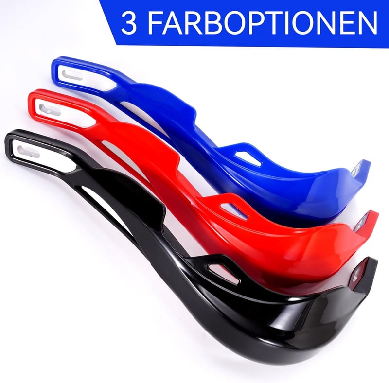 RUTU Motorkerékpár Kézvédő 22mm Fekete Enduro Motocross ATV Dirt Bike