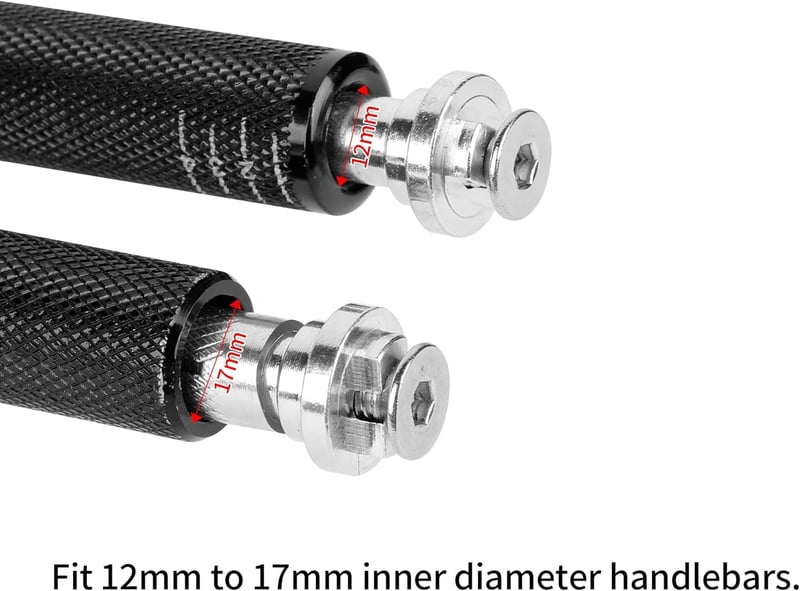 RUTU Univerzális Motorkerékpár Kézvédő Alumínium 7/8" 1 1/8" Piros Dirt Bike ATV