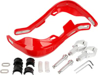 RUTU Univerzális Motorkerékpár Kézvédő Alumínium 7/8" 1 1/8" Piros Dirt Bike ATV 1