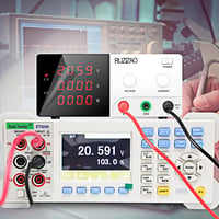 RUZIZAO 30V 20A 600W laboratóriumi tápegység LED kijelzővel 7