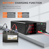 RUZIZAO 60V 20A laboratóriumi tápegység 1200W DC szabályozható kapcsolóüzemű 6