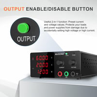 RUZIZAO 60V 20A laboratóriumi tápegység 1200W DC szabályozható kapcsolóüzemű 3