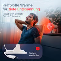 RW150 infracrvena toplinska lampa s crvenim svjetlom od 150 W, s tajmerom i regulatorom jačine svjetlosti – za opuštajuće grijanje i poboljšanje općeg stanja – za kućnu upotrebu 4