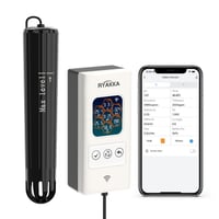 RYAKKA Smart 7 v 1 merač kvality vody v akváriu s WiFi aplikáciou pre sladkú aj slanú vodu, digitálny monitor ORP, salinity, TDS, EC, teploty a pH 1