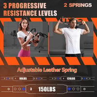 Rycid Twister Arm Trainer mellizom erősítő, 6 szintű, 30-50 kg - narancssárga 4