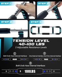 Rycid Twister Arm Trainer 6 szintű mellizom erősítő 30-50 kg 4